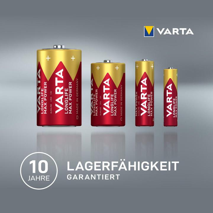 Produktbild Varta Longlife Max Power (2 Stk., D, 17000 mAh)