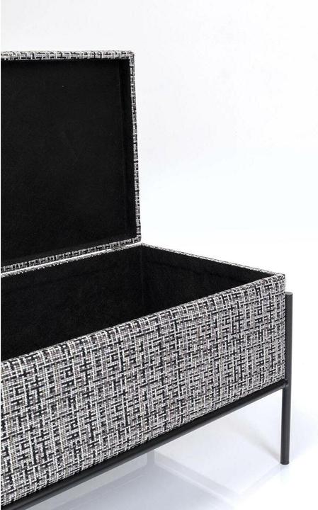 Produktbild Kare Design Bank Buttons Storage B&W Klein (80 cm)