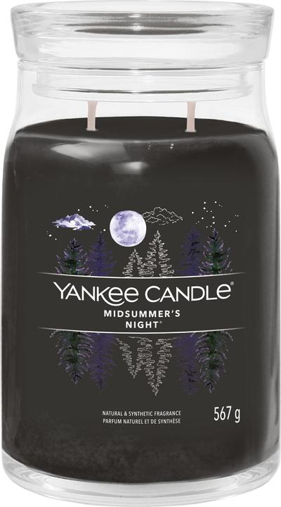 Actual product image Yankee Candle Midsummer's Night Signature Large Jar Scented Candle (567 g)