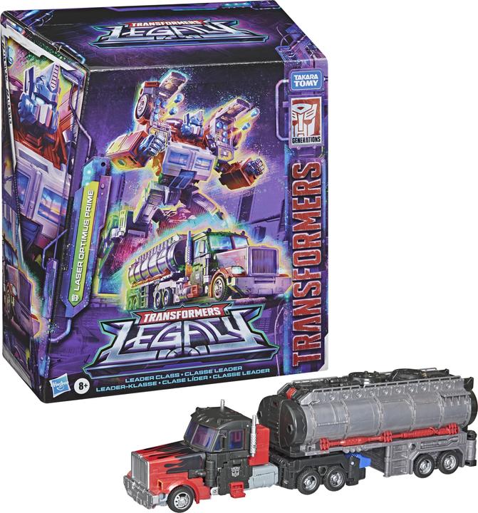 Actual product image Transformers Toy Generations Legacy Series Leader-Class G2 Universe Laser Optimus Prime Ac...