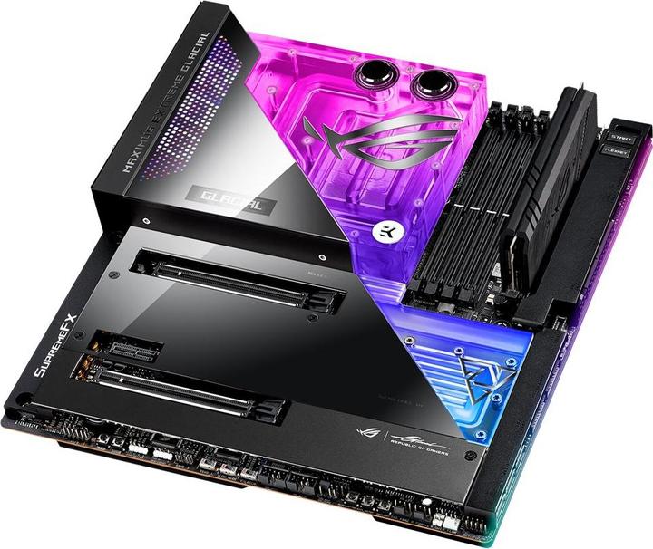 Actual product image ASUS ROG Maximus Z690 Extreme Glacial (LGA 1700, Intel Z690 (DDR5), E-ATX)