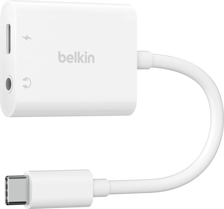 Actual product image Belkin RockStar Adapter (3.5mm socket, USB Type C)