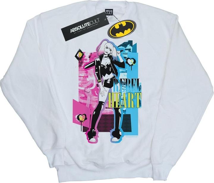 Produktbild Harley Quinn Rebel Heart Baumwoll Sweatshirt (S)