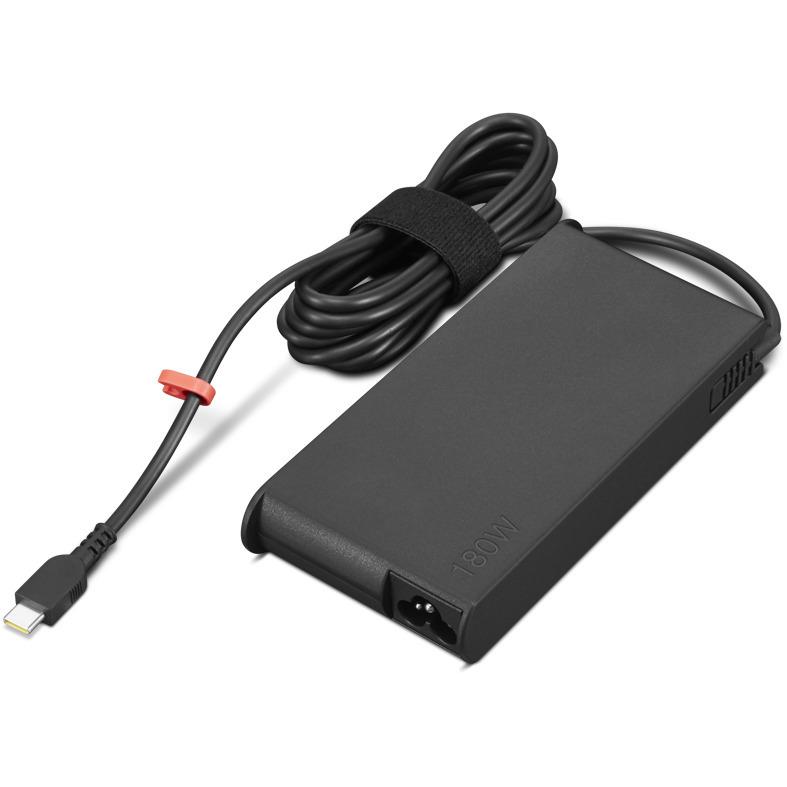 Lenovo 4X21U28835 TP USB-C ADAPTER 180W (180 W), Notebook Netzteil, Schwarz