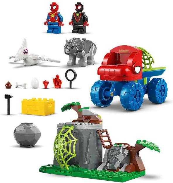 Actual product image LEGO Spideys Team auf Rettungsmission im Dino-Truck (11199, LEGO Marvel)