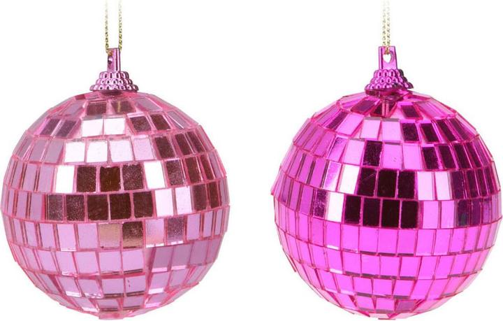 Produktbild Spiegel Discokugel Pink, 6cm (6.50 cm)