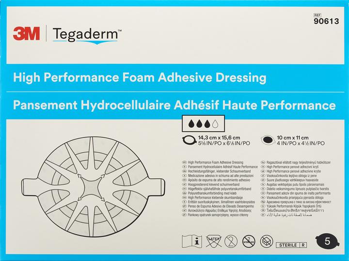 Nährwerte und Zutaten 3M Foam HP Schaumkomp 10x11cm adhesive (5 Stk)