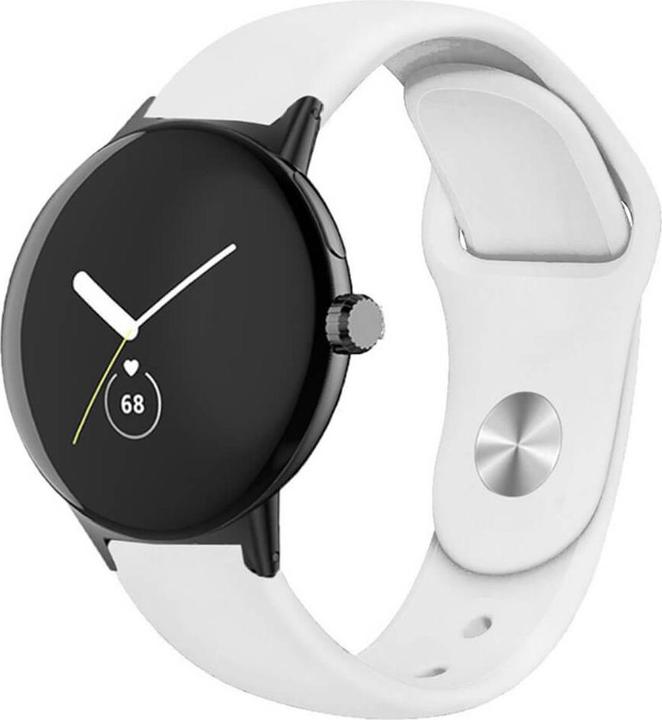 Actual product image Cover-Discount Google Pixel Watch - Silicone replacement strap white (Silicone)