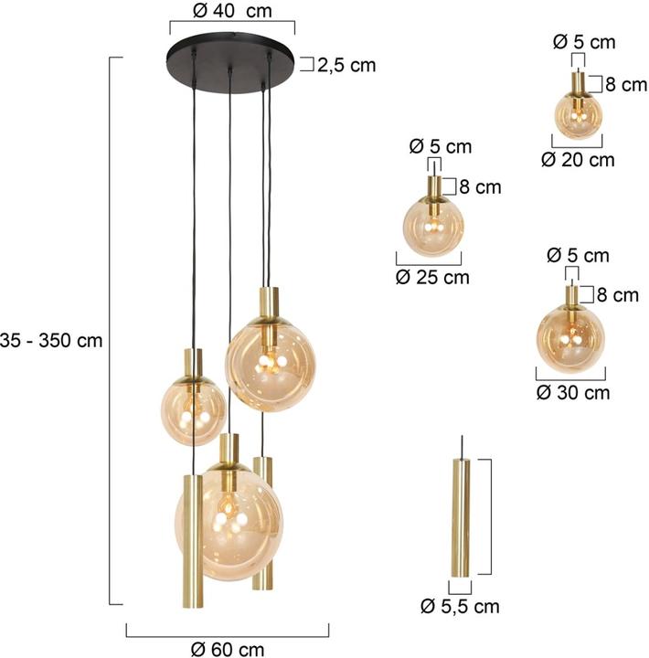 Produktbild Steinhauer Pendelleuchte Bollique