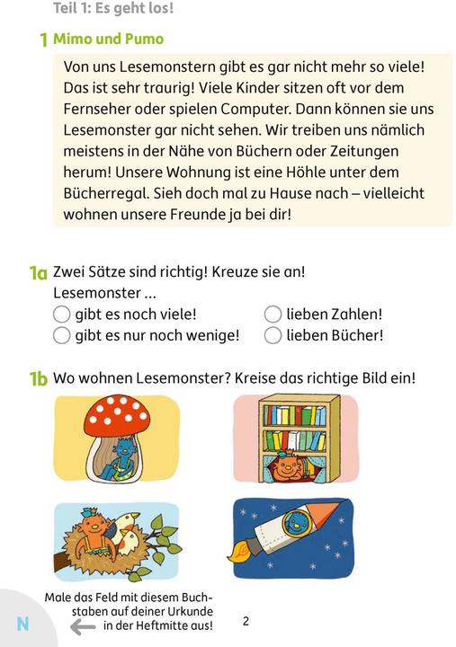 Produktbild Besser lesen 2. Klasse (Deutsch, Andrea Guckel, 2012)