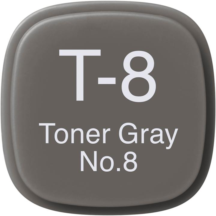 Image du produit Copic Marqueur graphique Classic Type T - 8 (T-8 - Toner Gray No.8, 1 x)