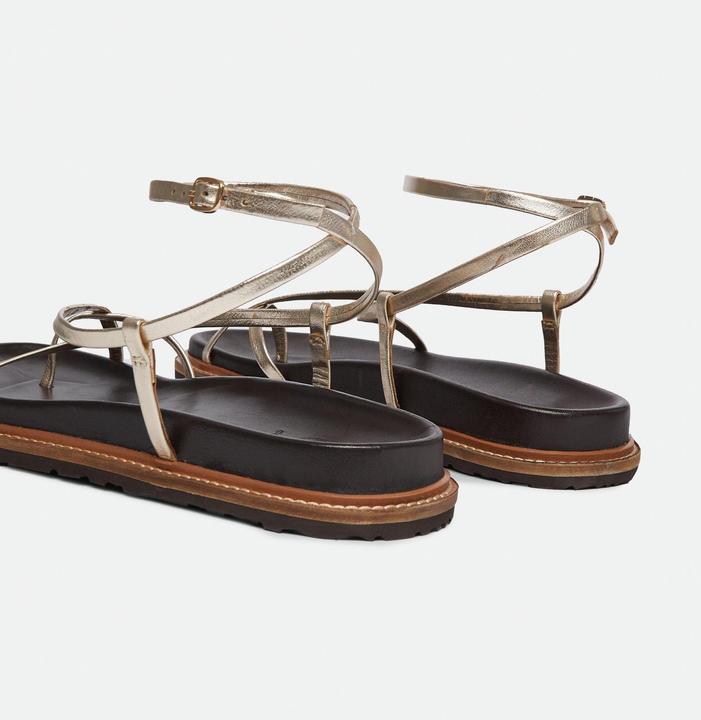 Actual product image Comma Sandalen Riemchen-Sandalen aus Glattleder (37)