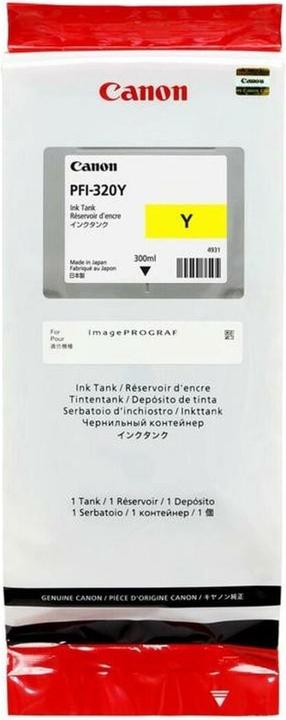 Actual product image Canon Ink PFI-320Y, yellow (Y)