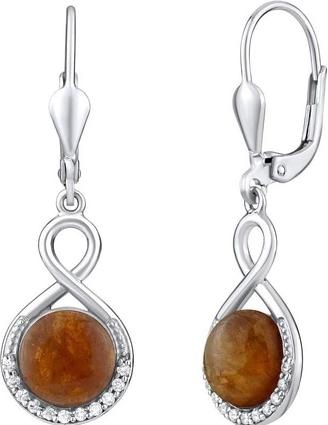 Produktbild Silvego Silver earrings with natural Garnet Hesonite JST14710GRE (925 Sterling Silber)