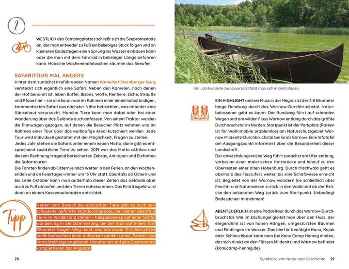 Produktbild Wochenend und Wohnmobil - Kleine Auszeiten Mecklenburgische Seenplatte (Deutsch, Marion Landwehr, 2021)