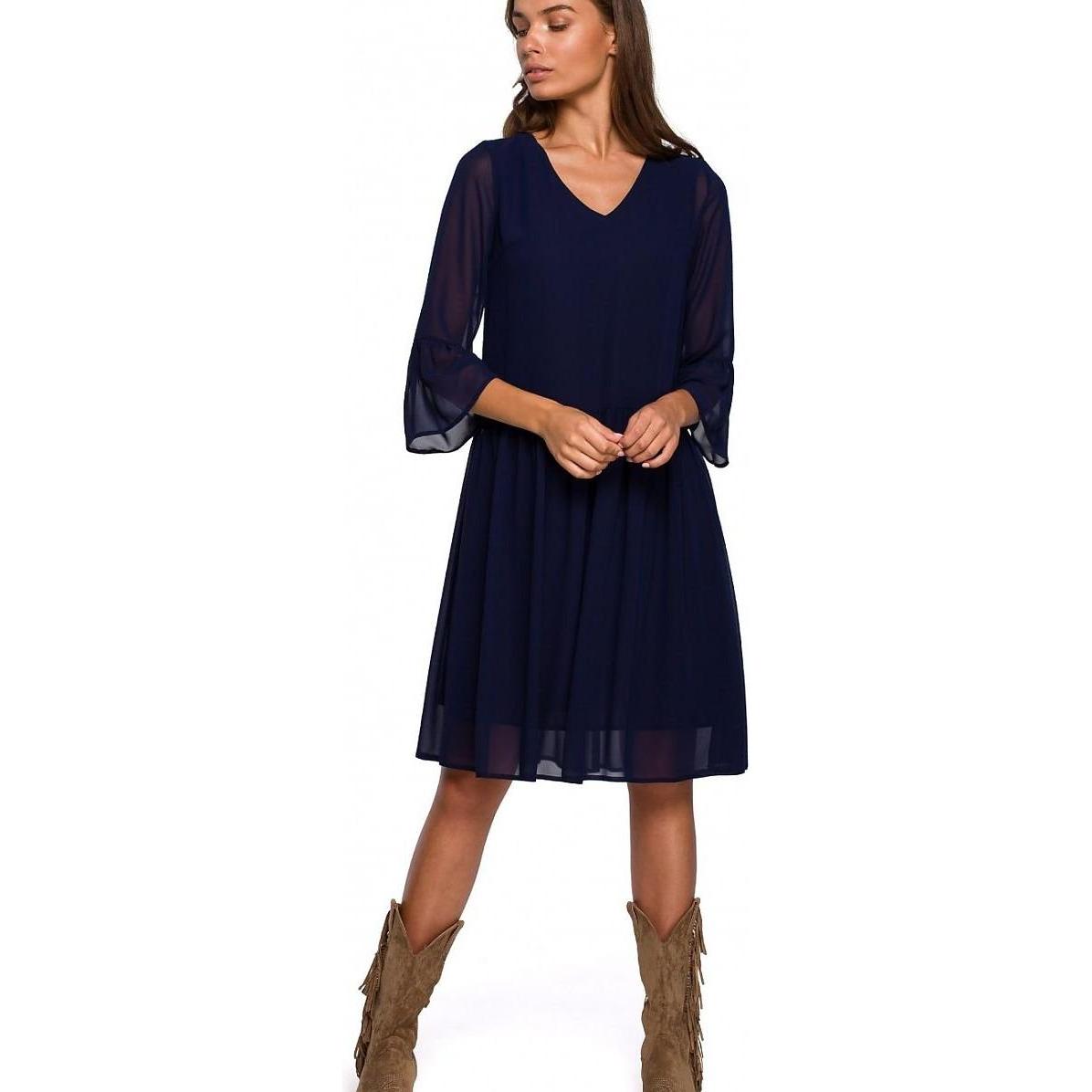 Stylove, Damen, Kleider, Cocktailkleid, Blau, (M)