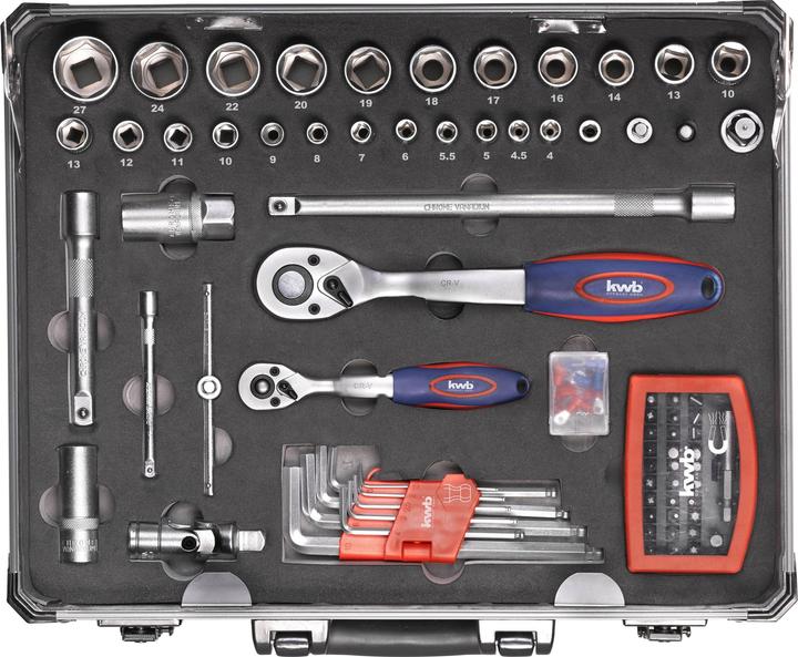 Actual product image kwb Tool box (129 pieces)
