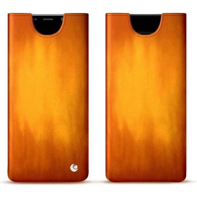 Thumbnail - Noreve Lederschutzhülle (Samsung Galaxy Note 9), Smartphone Hülle, Orange