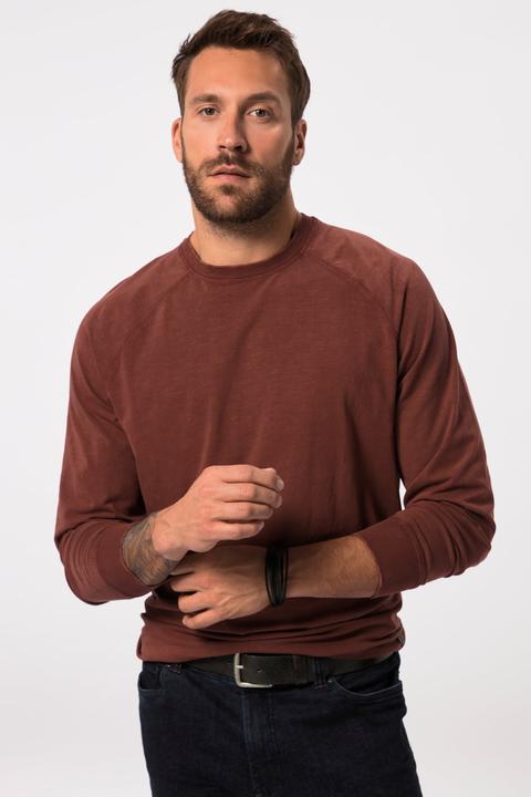 Immagine prodotto JP1880 Maglia dal look vintage con maniche lunghe e FLEXNAMIC®, fino alla tg. 8XL (4XL)