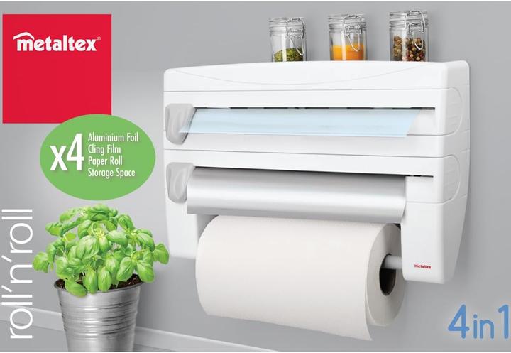 Produktbild Metaltex 4-in-1 Küchenrollenhalter Roll-n-Roll
