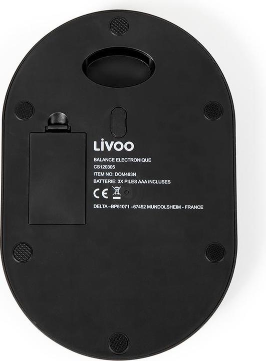 Image du produit Livoo Balance de cuisine électronique