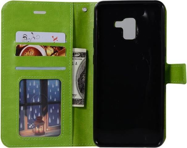 Produktbild MU Classic Crazy Horse Leder Hülle (Samsung Galaxy A8 (2018))
