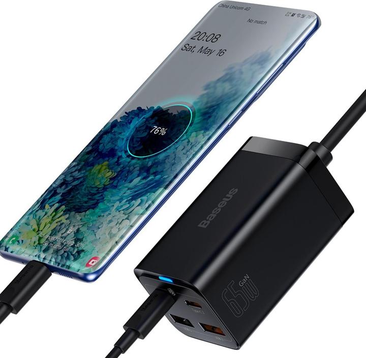 Produktbild Baseus Quick Charger GaN3 Pro (65 W)