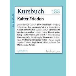 Thumbnail - Kursbuch 188, Sachbücher von Peter Felixberger, Armin Nassehi