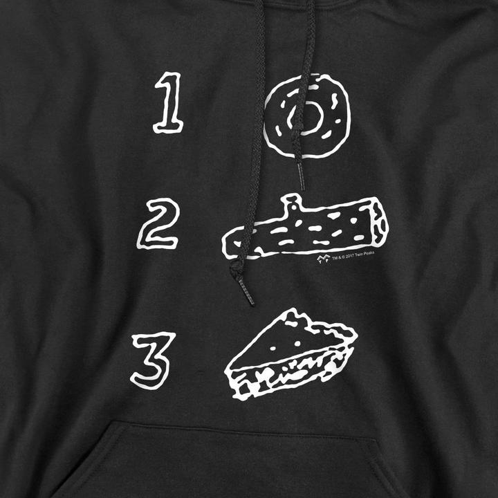 Produktbild Twin Peaks Pie Log Donut Kapuzenpullover (S)
