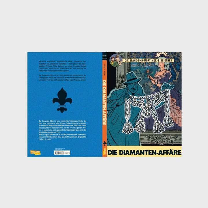 Actual product image Blake und Mortimer Bibliothek 7: Die Diamanten-Affäre (German, Edgar-Pierre Jacobs, 2025)