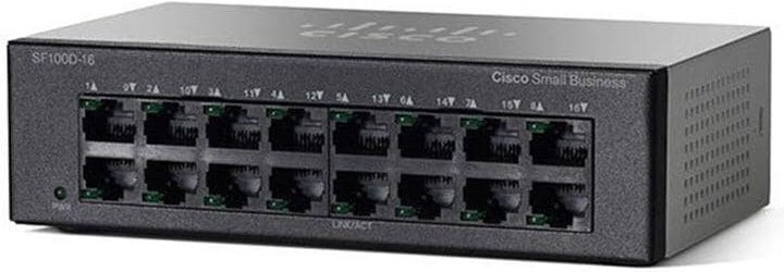 Produktbild Cisco SF110D-16HP: 16 Port Switch (16 Ports)