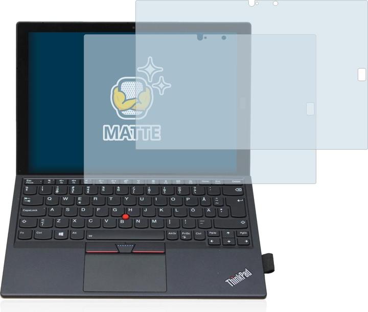 Productafbeelding BROTECT Antireflecterende schermbeschermer mat (2 Pcs., Lenovo ThinkPad X1 tablet)
