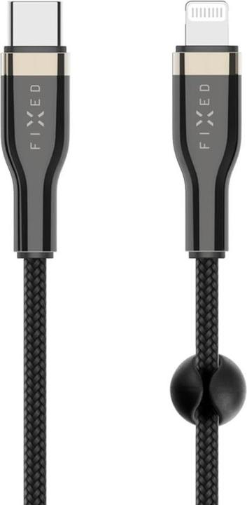 Image du produit Fixed Câble tressé USB-C/Lightning, 2m, noir (2 m)