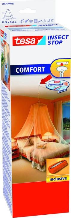 tesa Mosquito net Comfort (1250 x 250 cm)