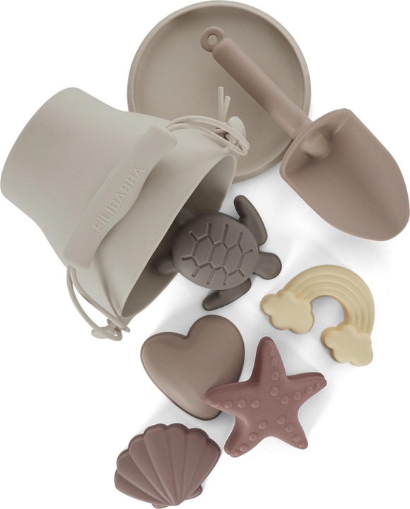 Immagine prodotto Filibabba Set da spiaggia in silicone - Rosa