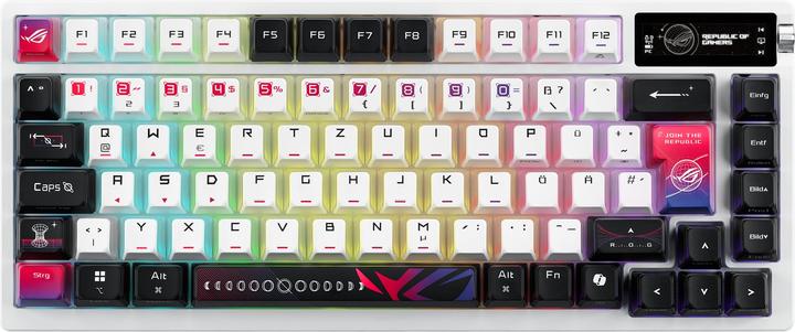 Actual product image ASUS ROG Azoth X (DE, Wireless, Cable)