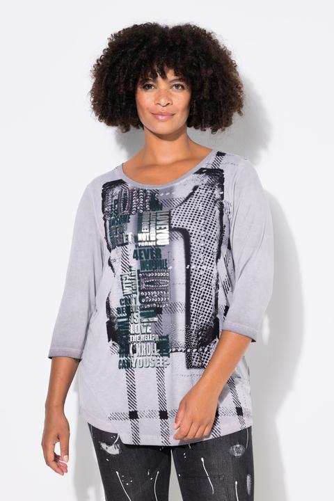Produktbild Angel of Style T-Shirt, Comfort Fit, XL-Druck, 3/4-Ärmel (56)