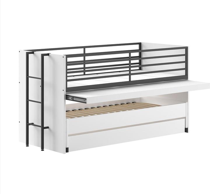 Vipack Lit superposé Sam avec beaucoup de fonctions (90 x 190 cm, 90 x 200 cm)