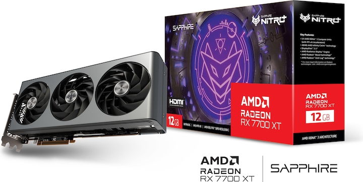 Produktbild Sapphire Nitro+ RX 7700XT (12 GB)