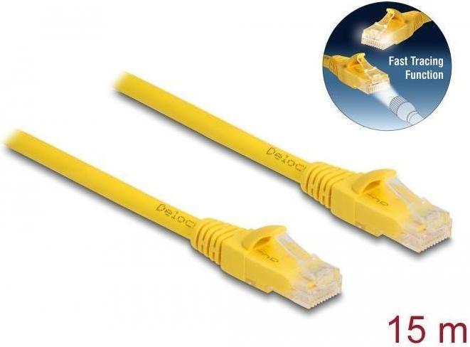 Produktbild Delock RJ45 Kabel Cat.6A U/UTP Fast Tracing 15 m (U/UTP, CAT6a, 15 m)