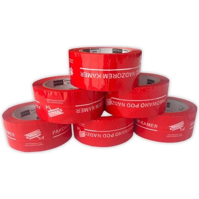 Thumbnail - Bestpak, Klebeband, BSTech Klebeband bedruckt 48 mm x 100 m „Verpackt unter Kameraüberwachung“ (48 mm)