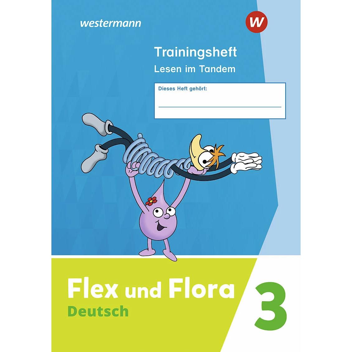 Flex und Flora 3. Trainingsheft Lesen im Tandem, Schulbücher
