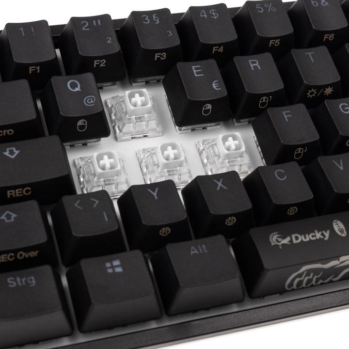 Productafbeelding Ducky One 2 Pro Mini Gaming Keyboard, RGB LED - Kailh White (DE, Bedraad)