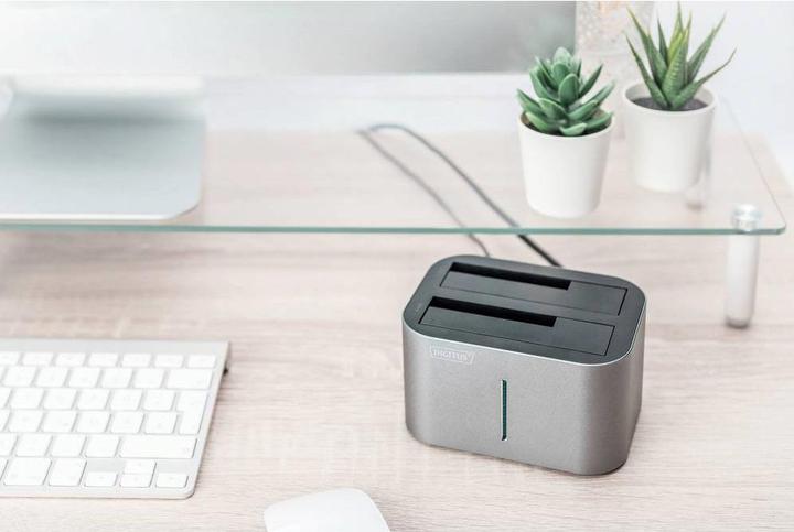 Produktbild Digitus DA-71540-1 Speicherlaufwerk-Docking-Station USB 3.2 Gen 1 (3.1 Gen 1) Type-B Schwarz