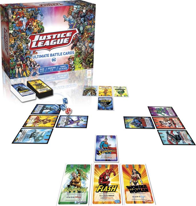Immagine prodotto Topi games Carte Battaglia Justice League Ultimate (Fr) (Francese)