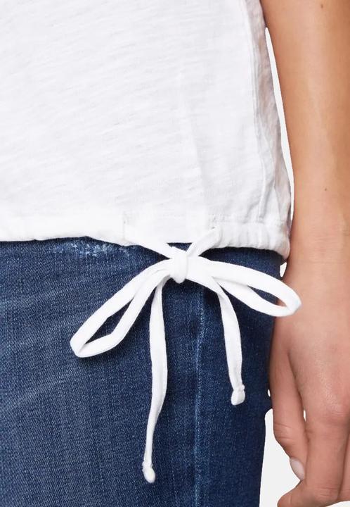 Image du produit Soccx Shirt Ärmelloses Rundhals-Shirt mit Tunnelzugsaum und Armausschnitt mit offener Saumkante (S)