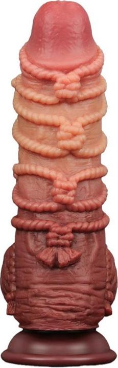 Image du produit Lovetoy Gode extrême avec motif de corde 24 cm
