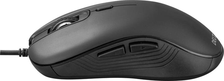 Actual product image Deltaco Klaviat??ra Tyli su laidu dvipus?? pel??, 6 mygtukai, 1000-6400 DPI, juoda / MS-810 (Cable)