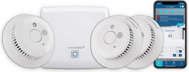 Produktbild Homematic IP Starter Set Rauchwarnmelder
