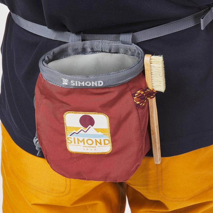 Actual product image Simond Magnesia bag with tip stopper